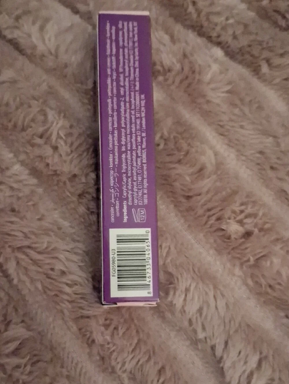 tarte Creaseless Concealer - Purple/White Packaging